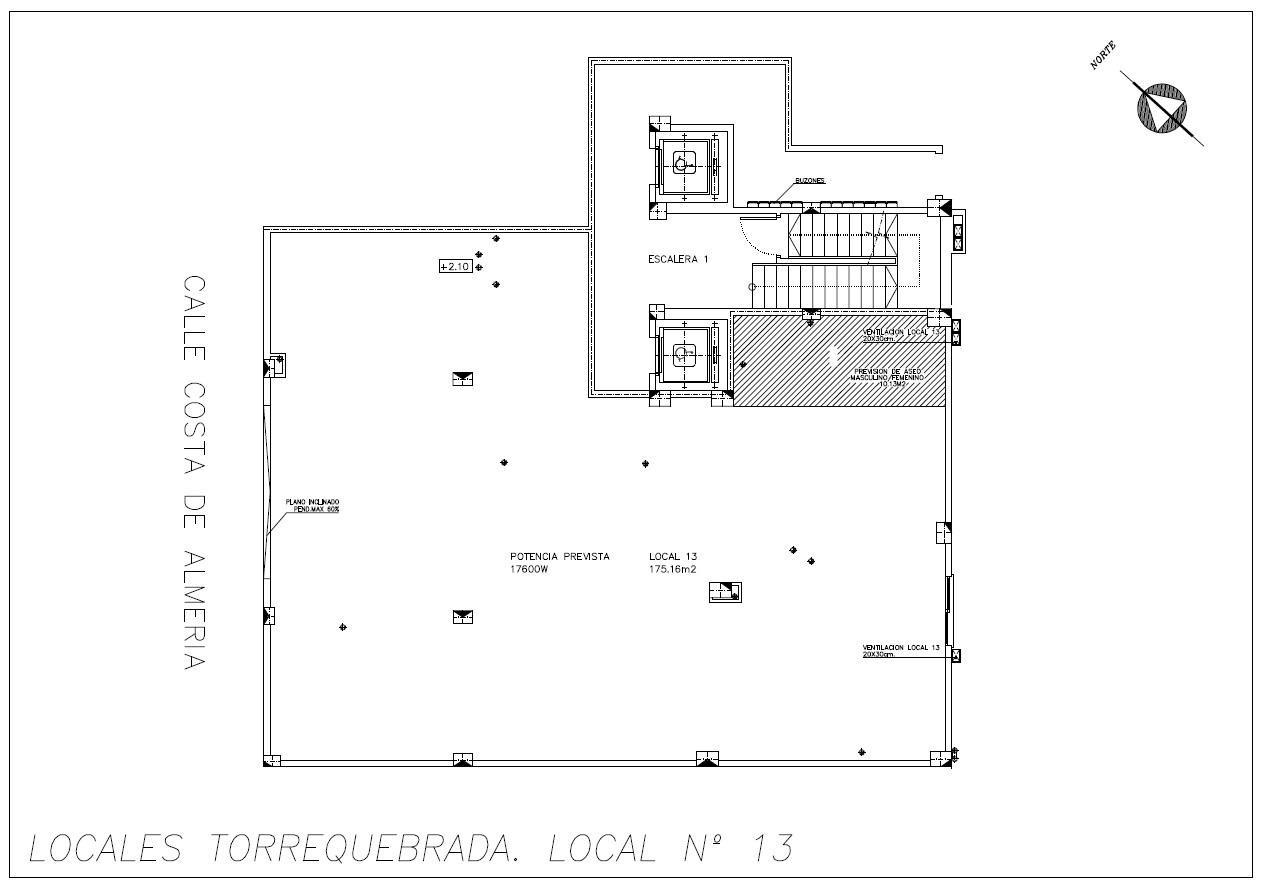 Premise for Rent in Roquetas de Mar