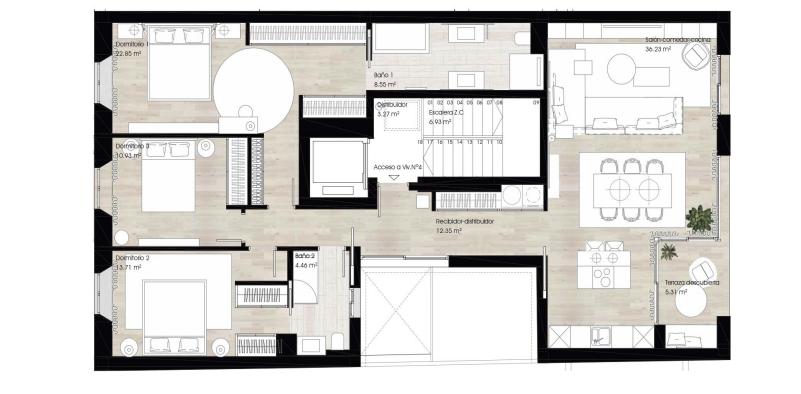 Penthouse for Sale in Málaga