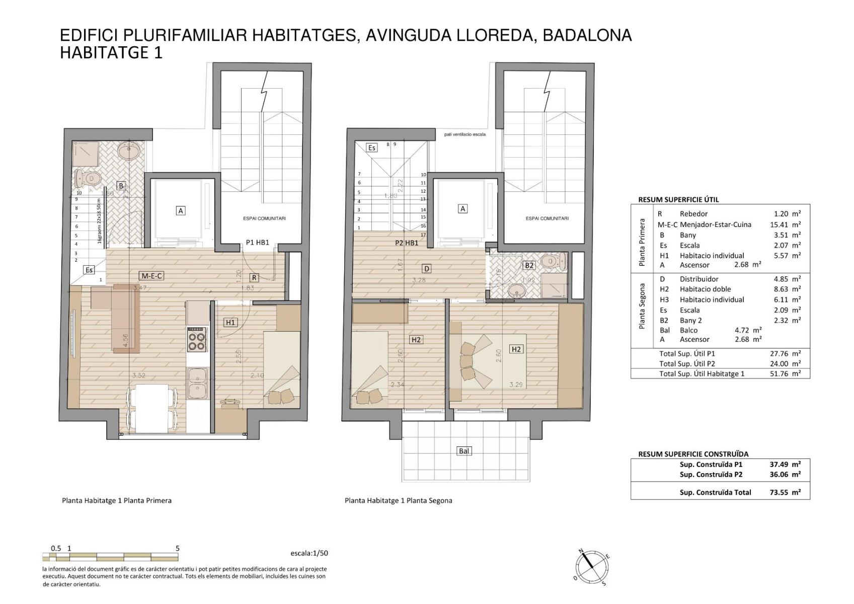 Duplex for Sale in Badalona