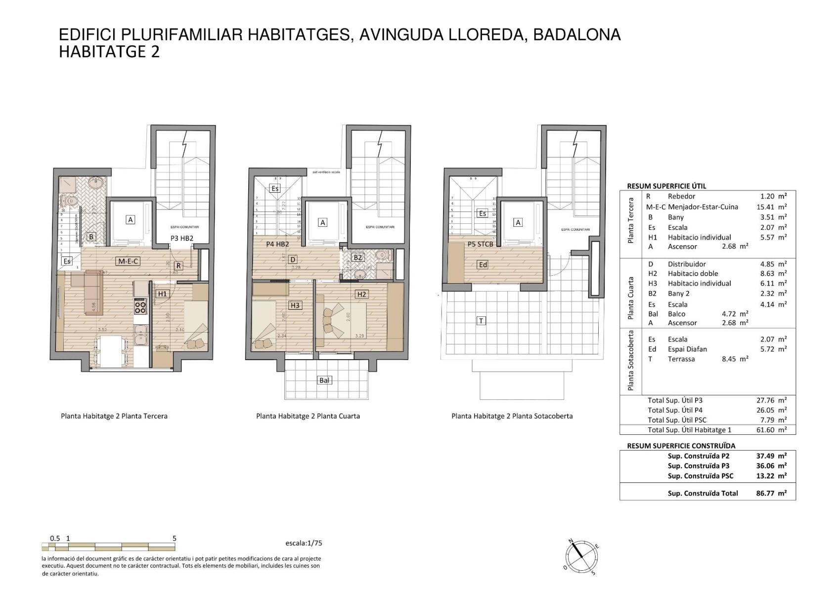 Duplex for Sale in Badalona