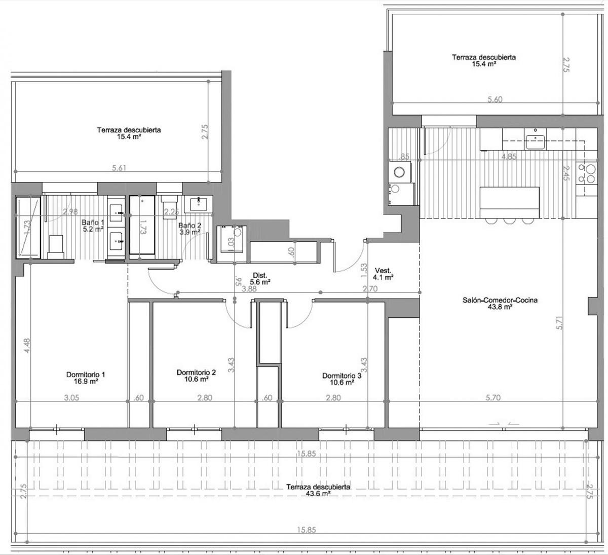 Penthouse for Sale in Torremolinos