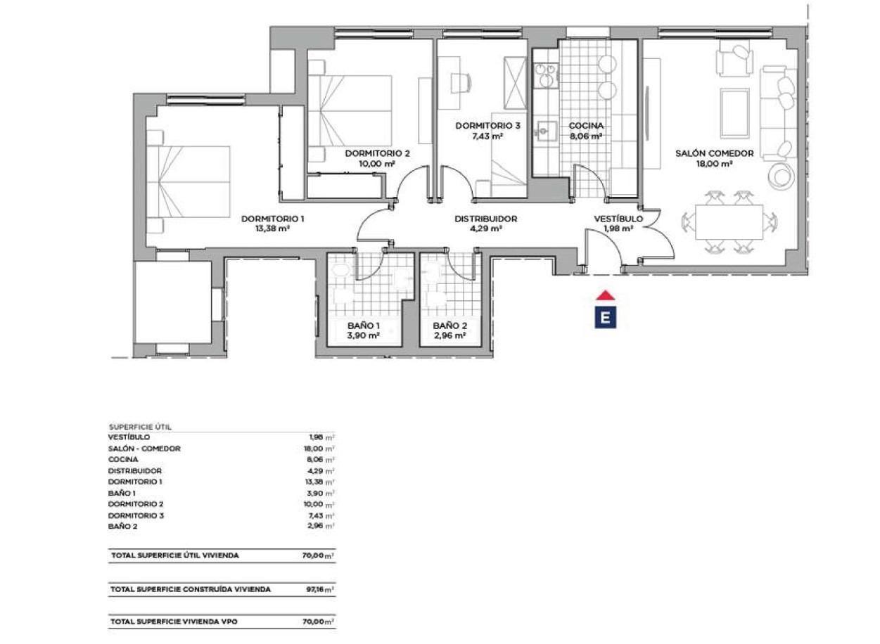 Flat for Rent in Valladolid