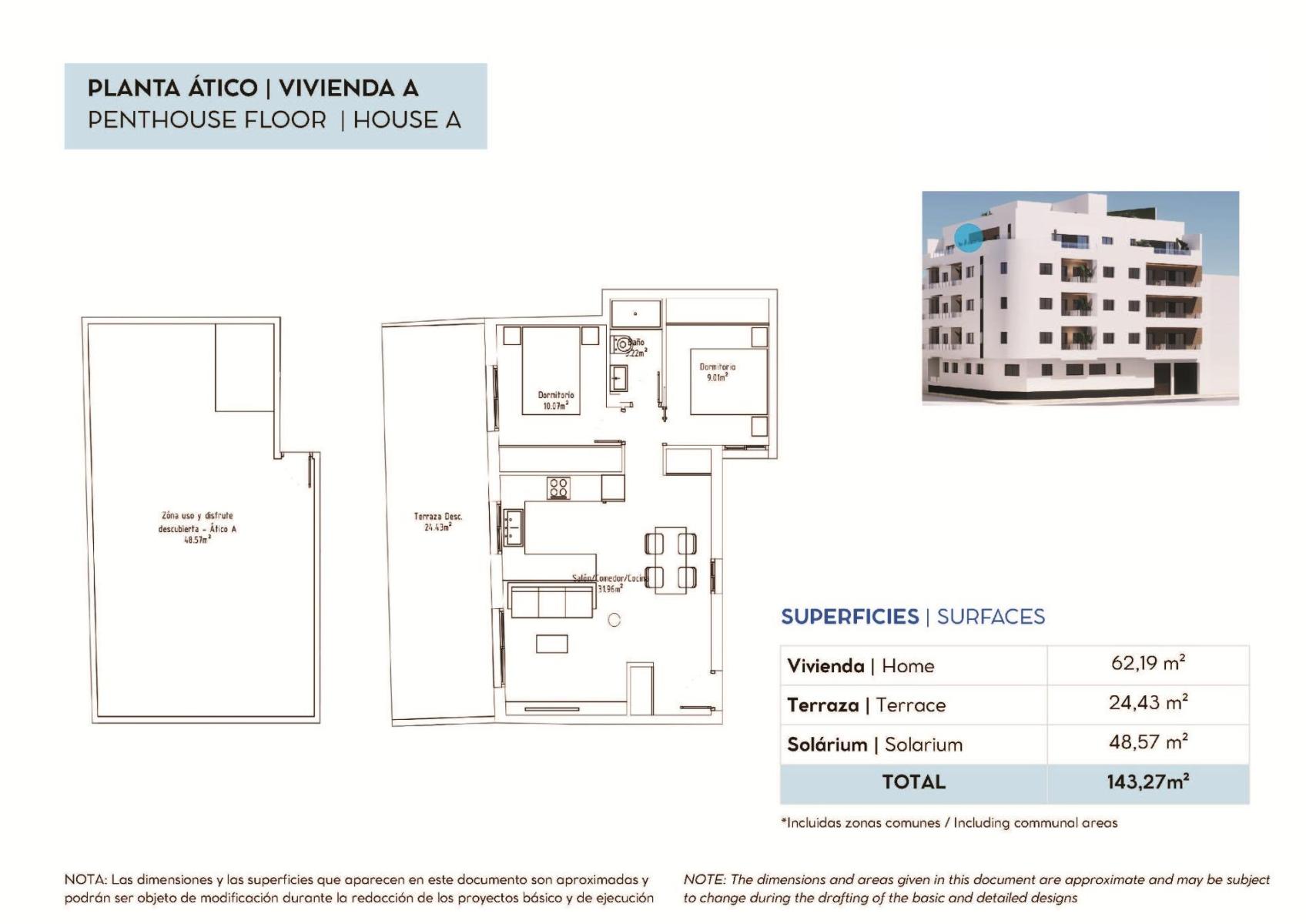 Penthouse for Sale in Torrevieja
