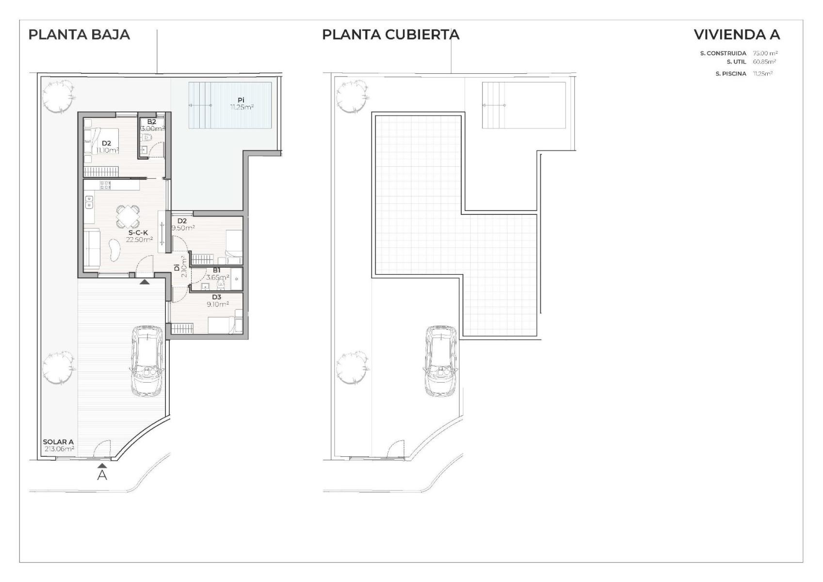 Semi-detached House for Sale in Mazarrón