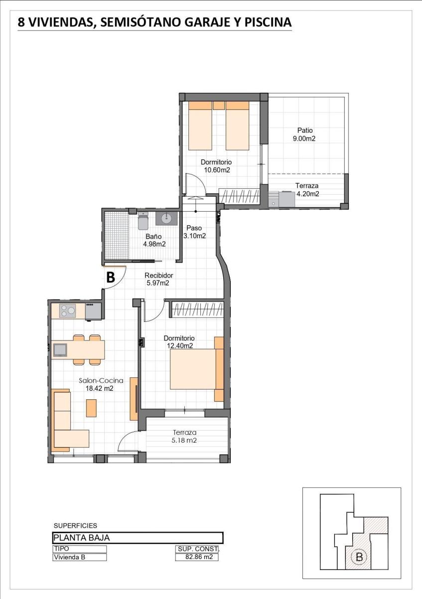Apartment for Sale in San Pedro del Pinatar