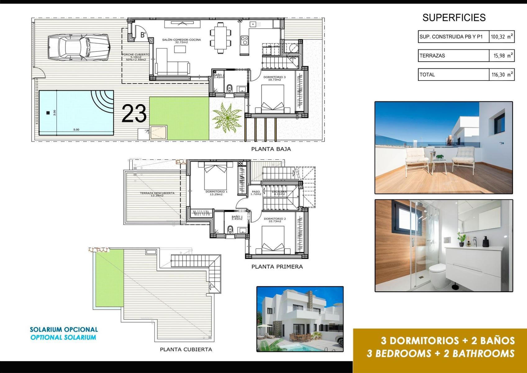 Pareado en Venta en Orihuela