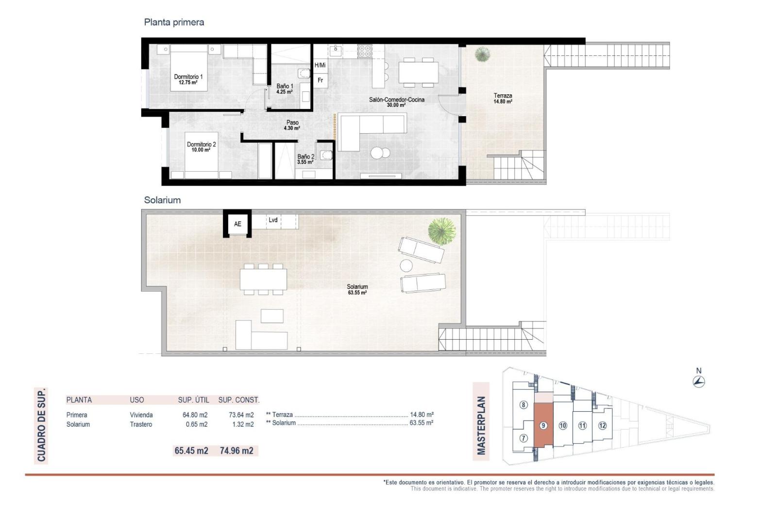Bungalow for Sale in San Pedro del Pinatar