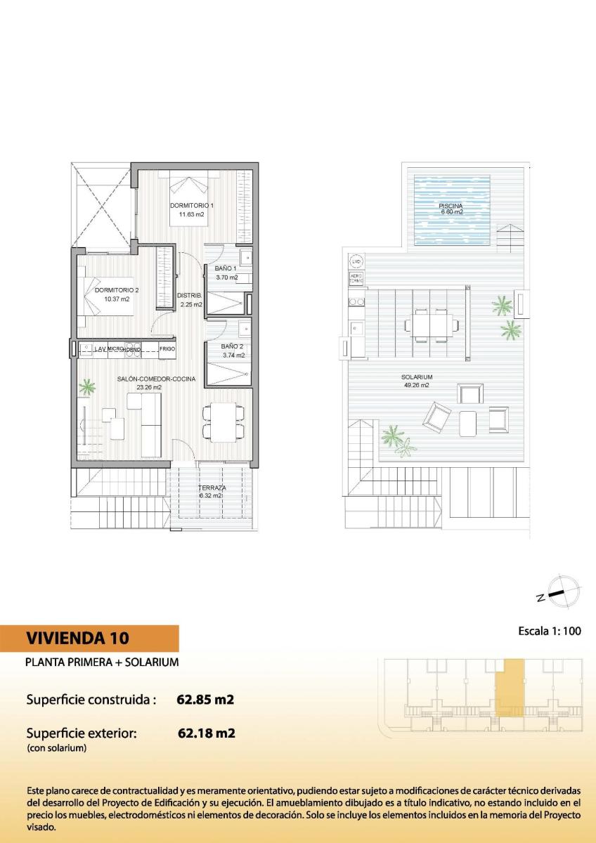 Bungalow for Sale in San Pedro del Pinatar
