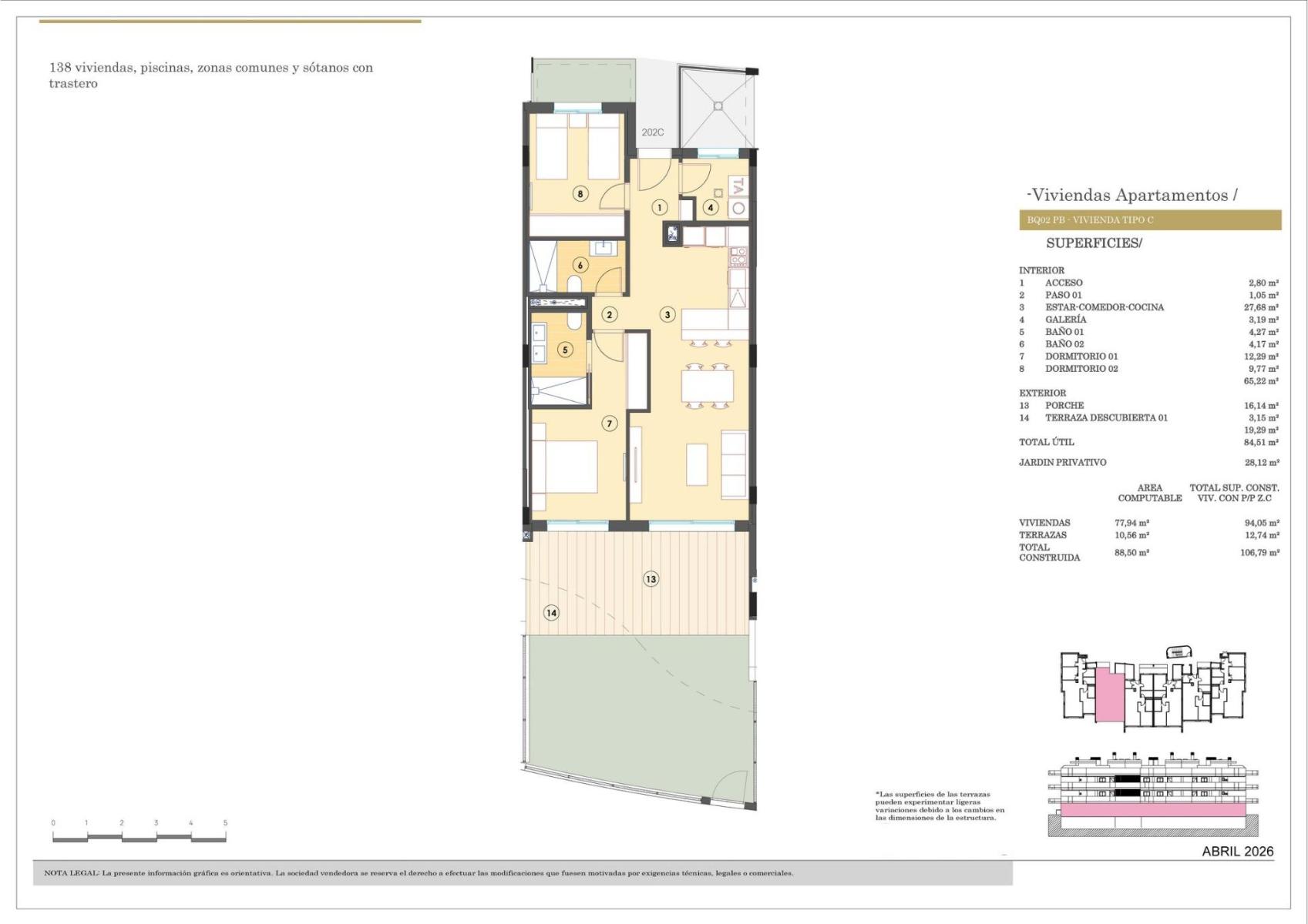 Apartamento en Venta en Finestrat
