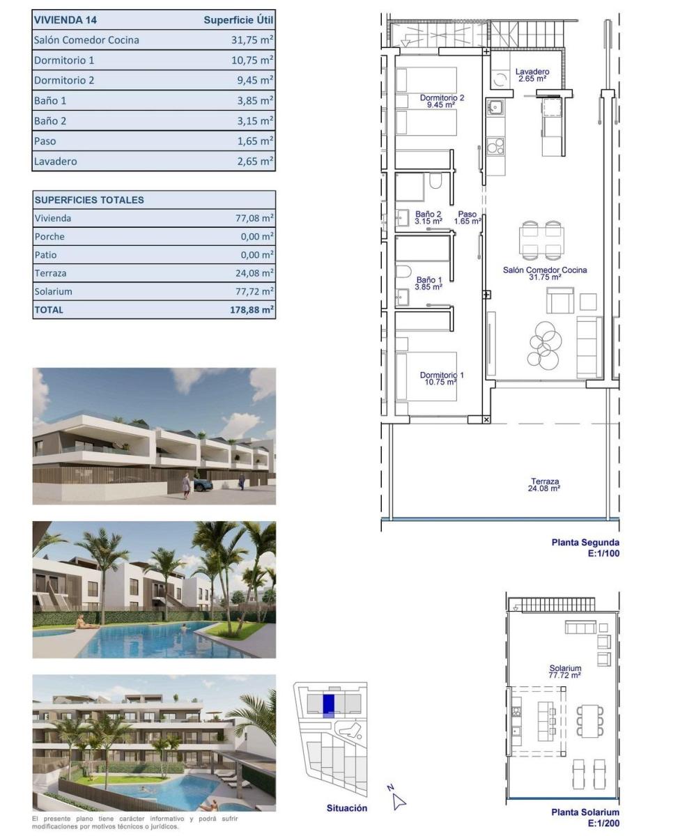 Penthouse for Sale in Pilar de la Horadada