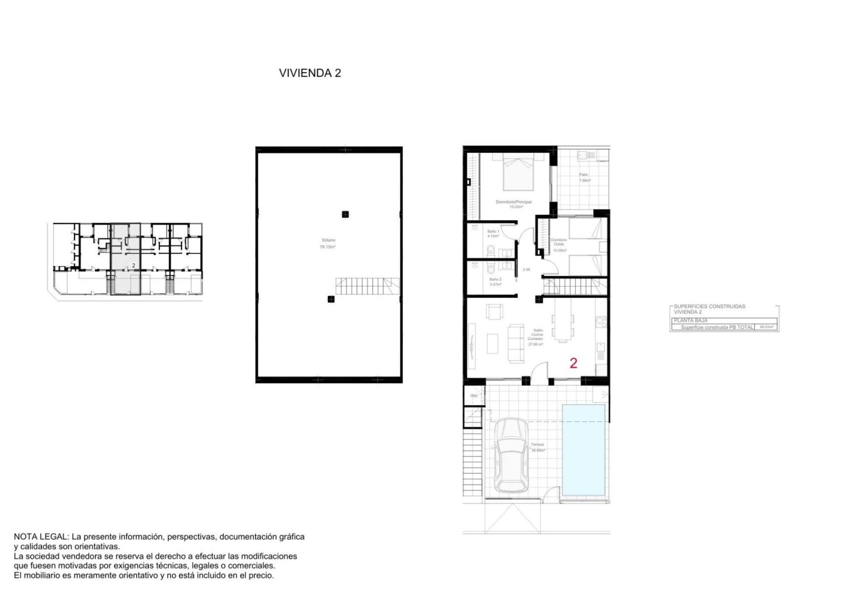 Bungalow en Venta en San Pedro del Pinatar