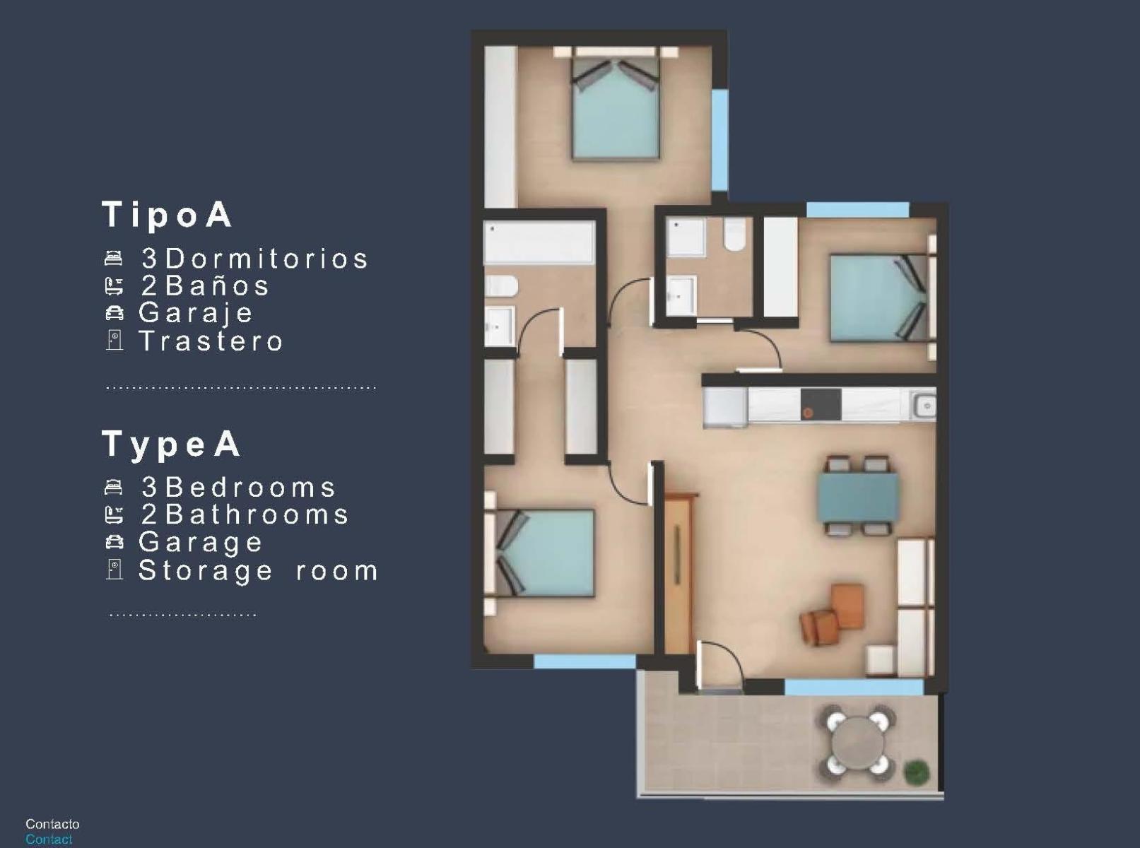 Bungalow for Sale in San Pedro del Pinatar