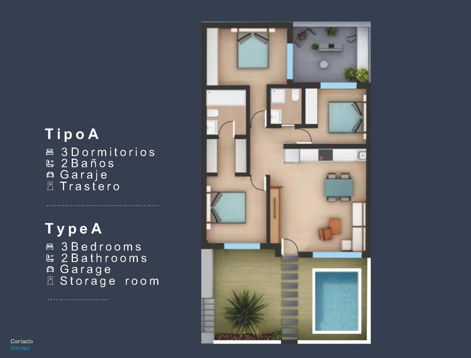 Bungalow for Sale in San Pedro del Pinatar