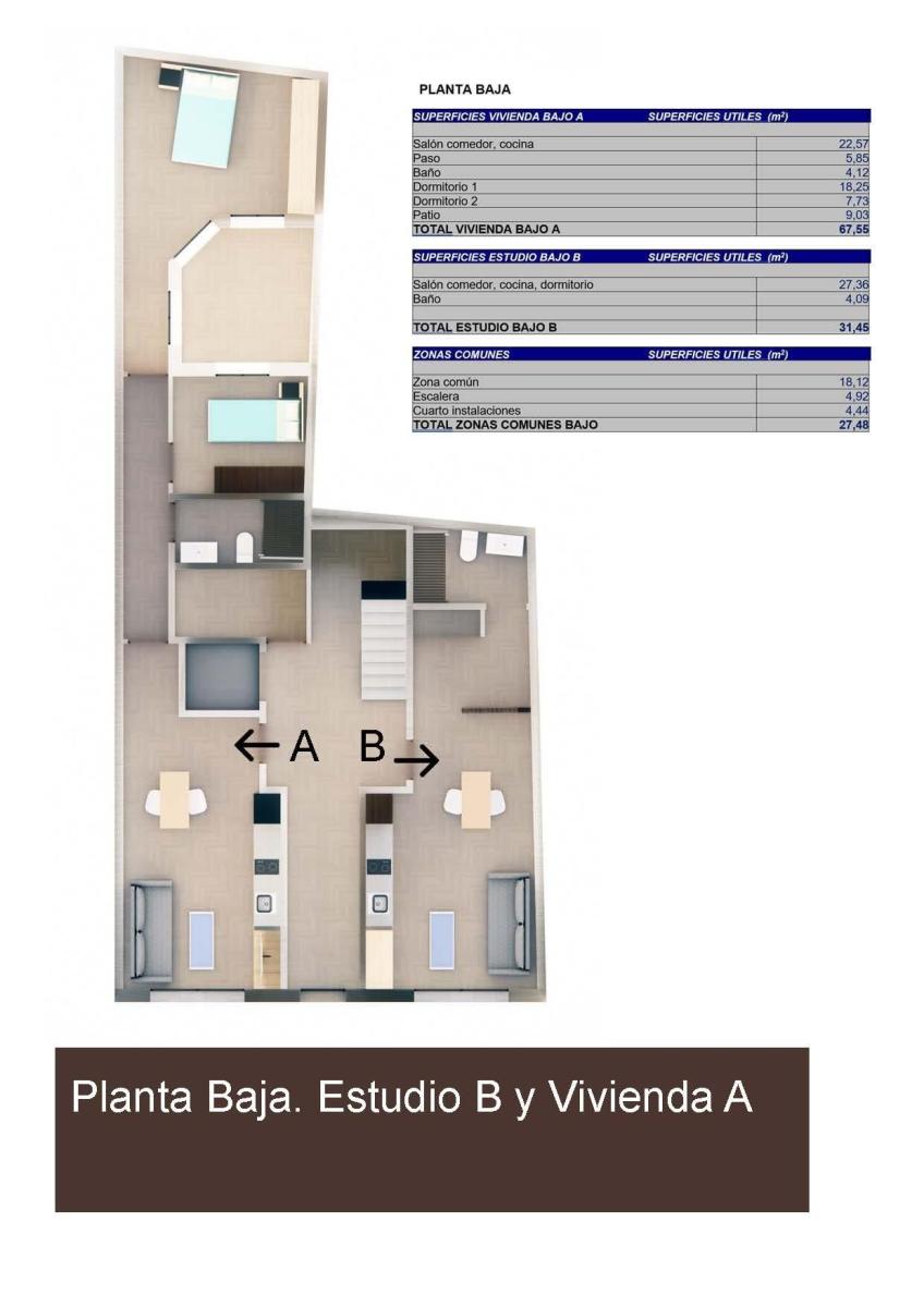 Studio for Sale in Torrevieja