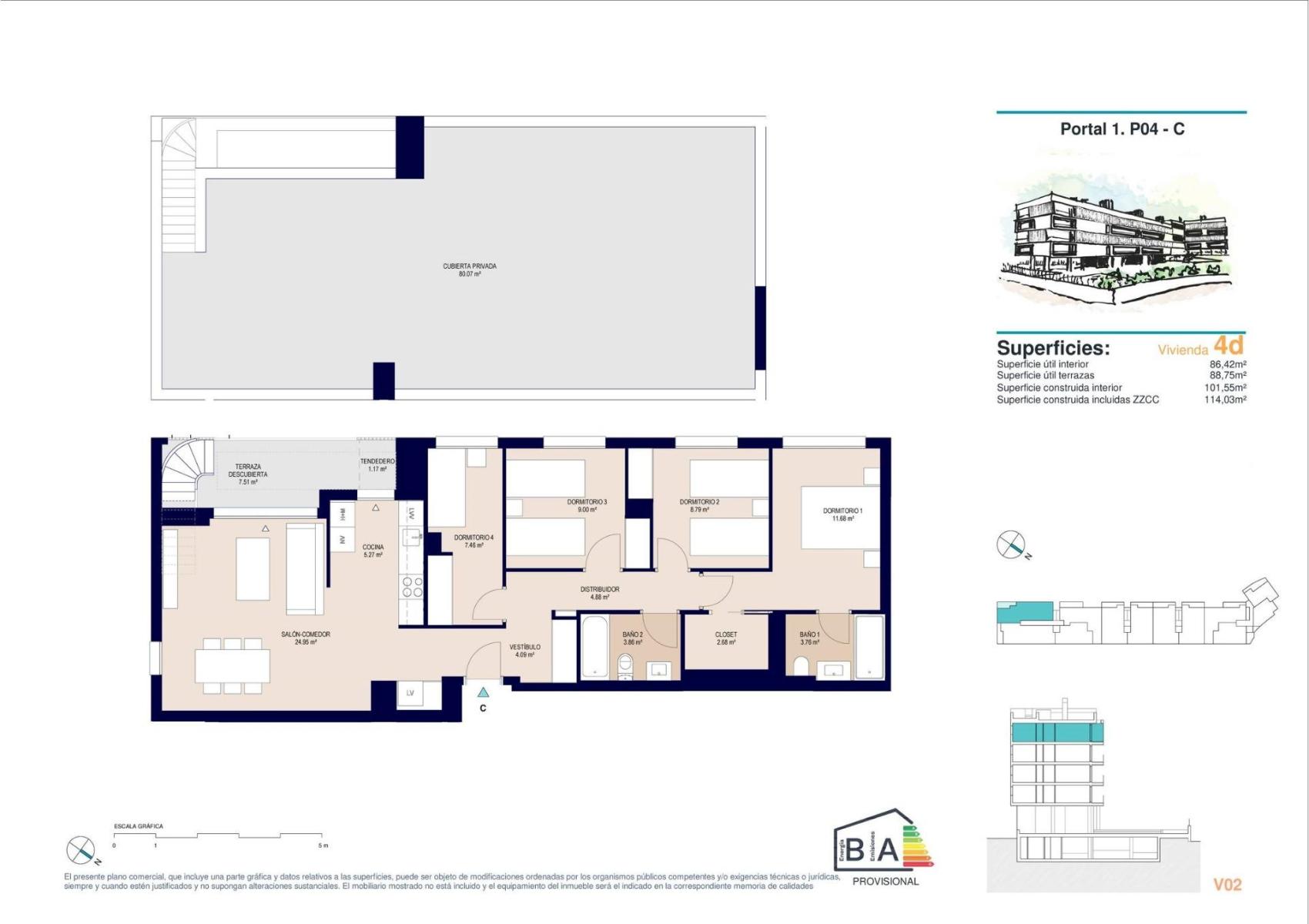 Penthouse for Sale in Alicante