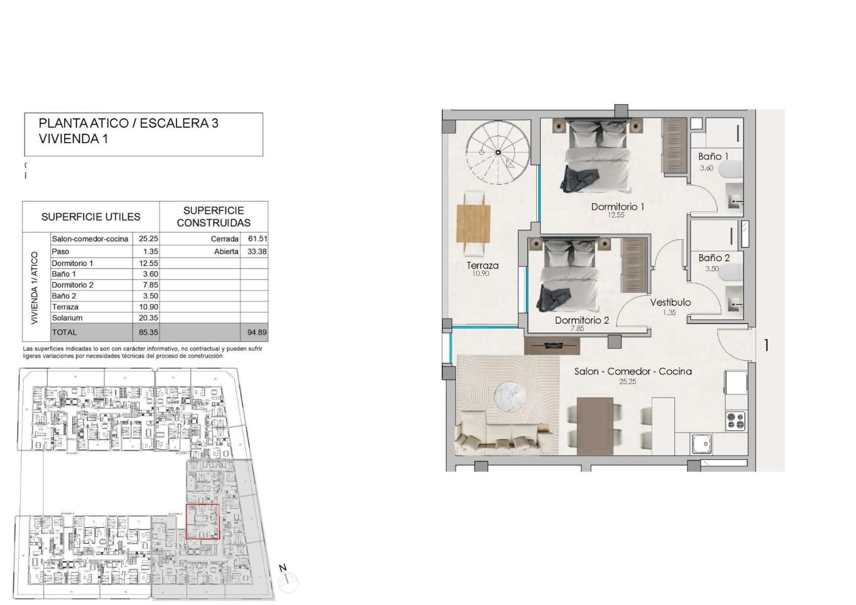 Penthouse for Sale in Santa Pola