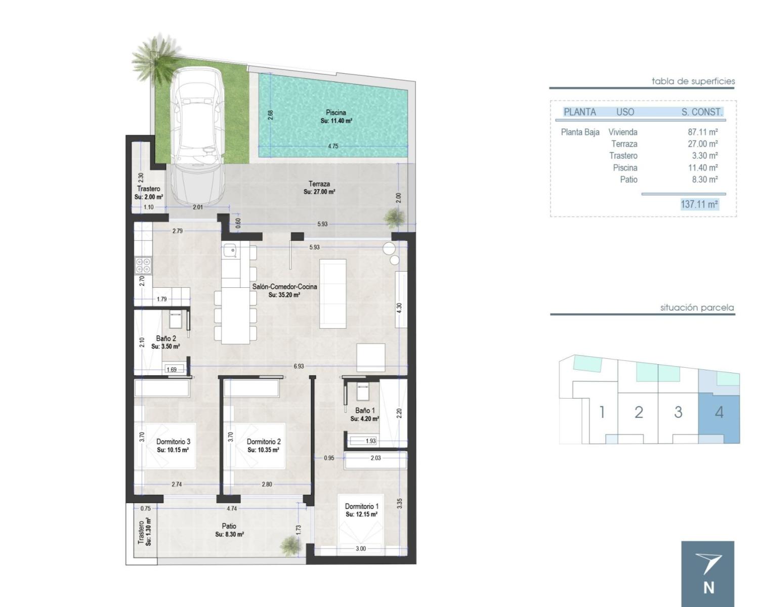 Bungalow for Sale in San Pedro del Pinatar