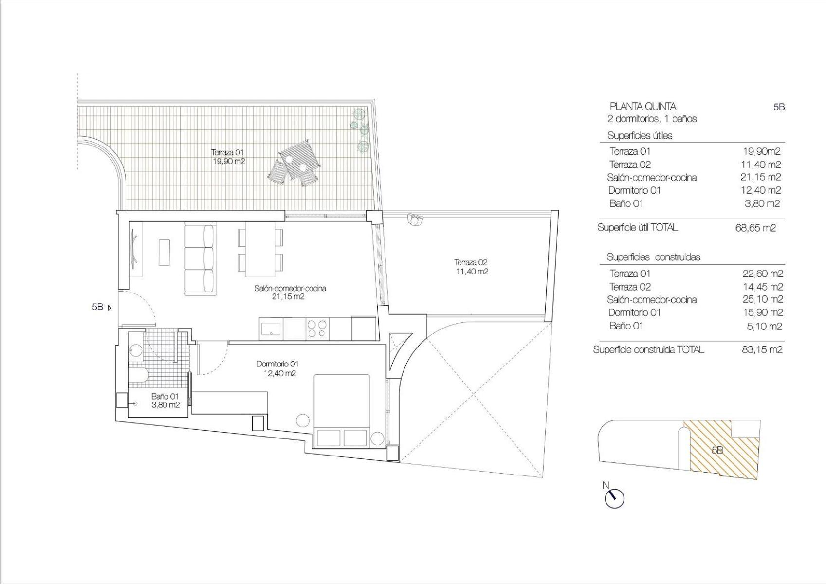 Penthouse for Sale in Torrevieja