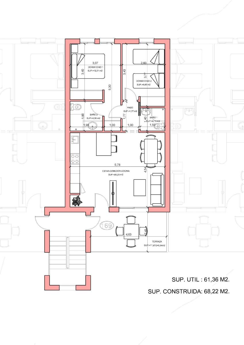 Penthouse for Sale in Fuente Álamo de Murcia