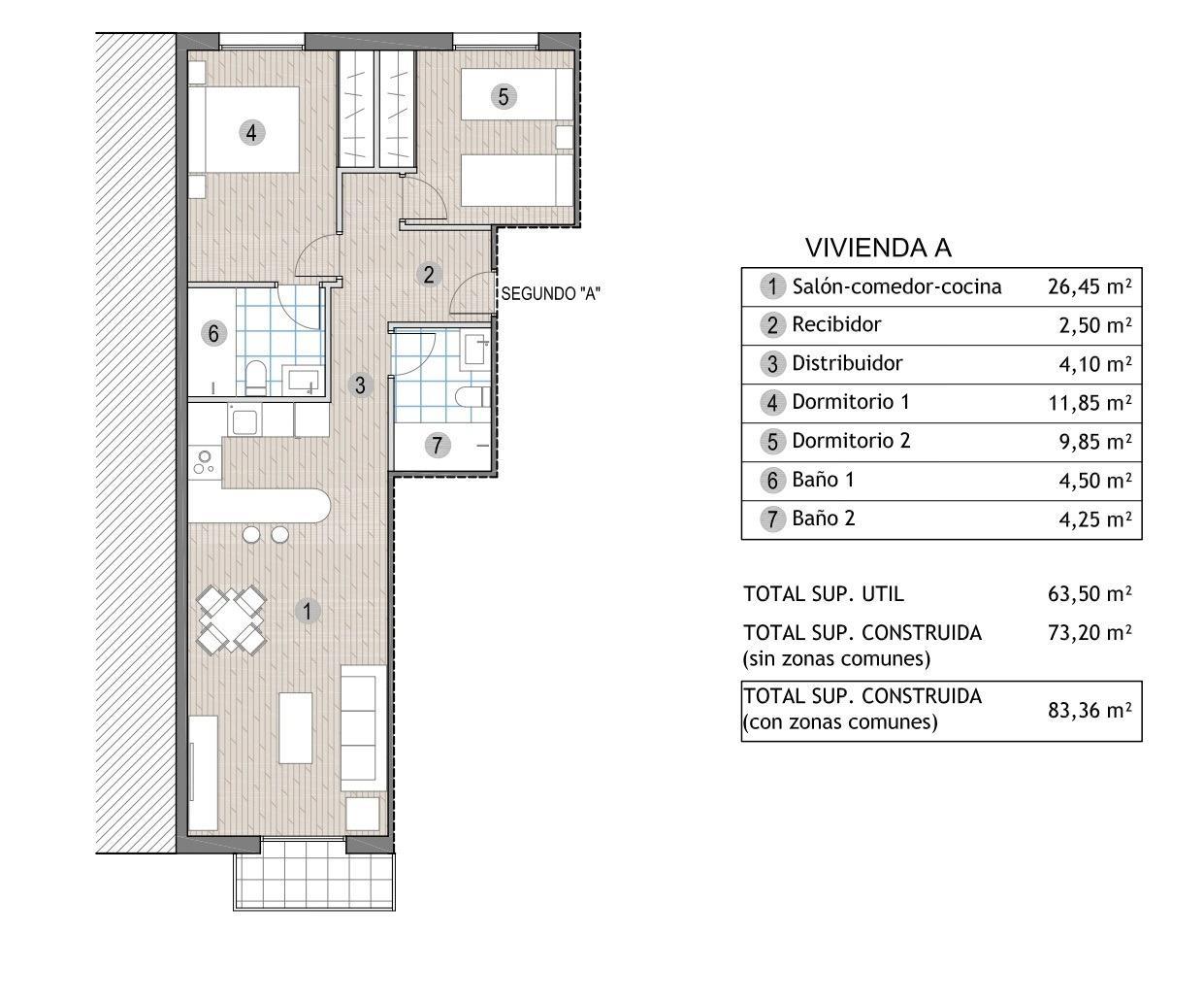 Penthouse for Sale in Mazarrón