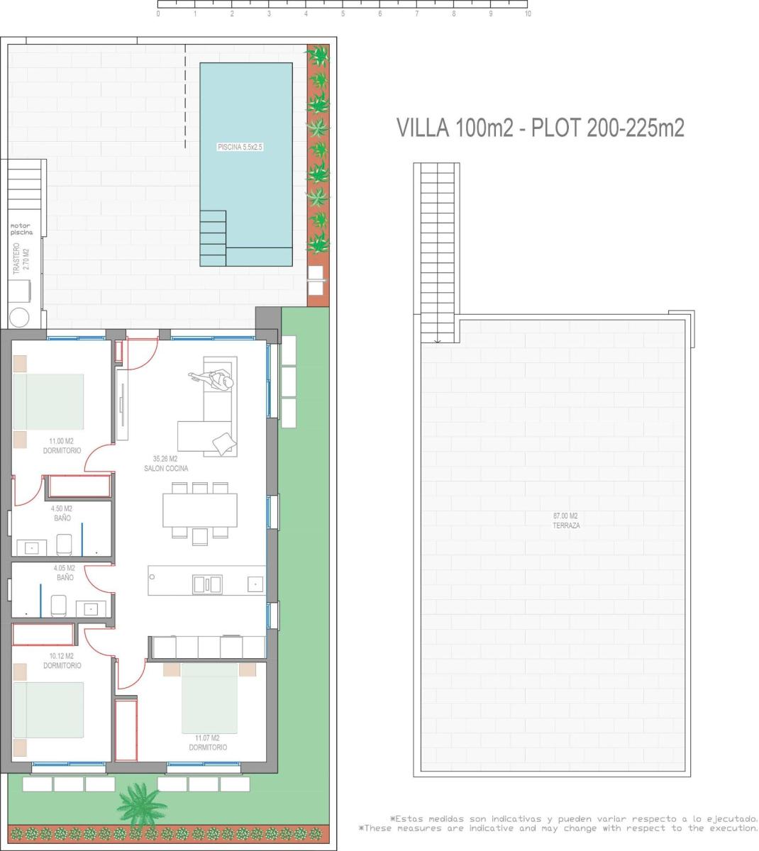 Pareado en Venta en San Javier