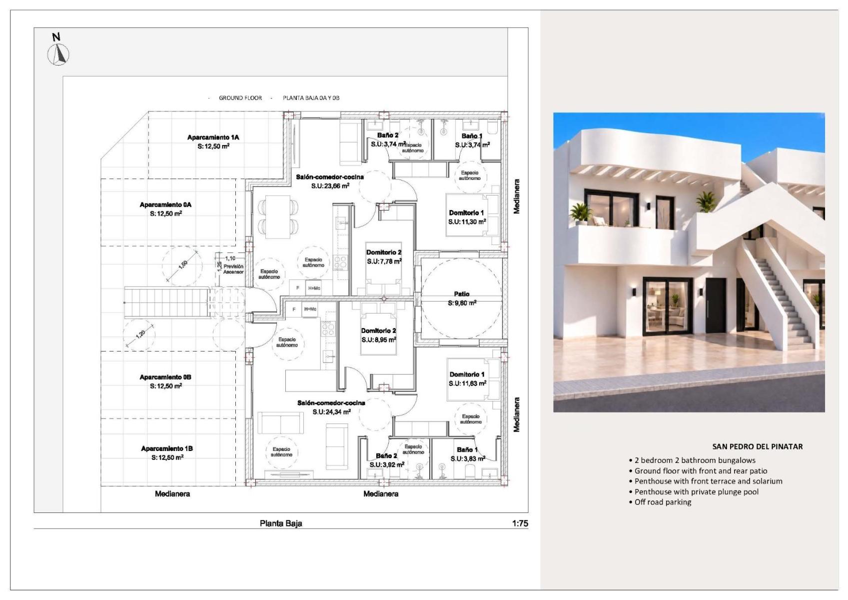 Bungalow for Sale in San Pedro del Pinatar