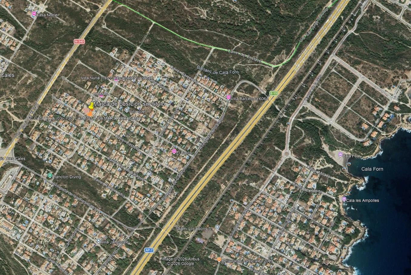Plot for Sale in L' Ametlla de Mar