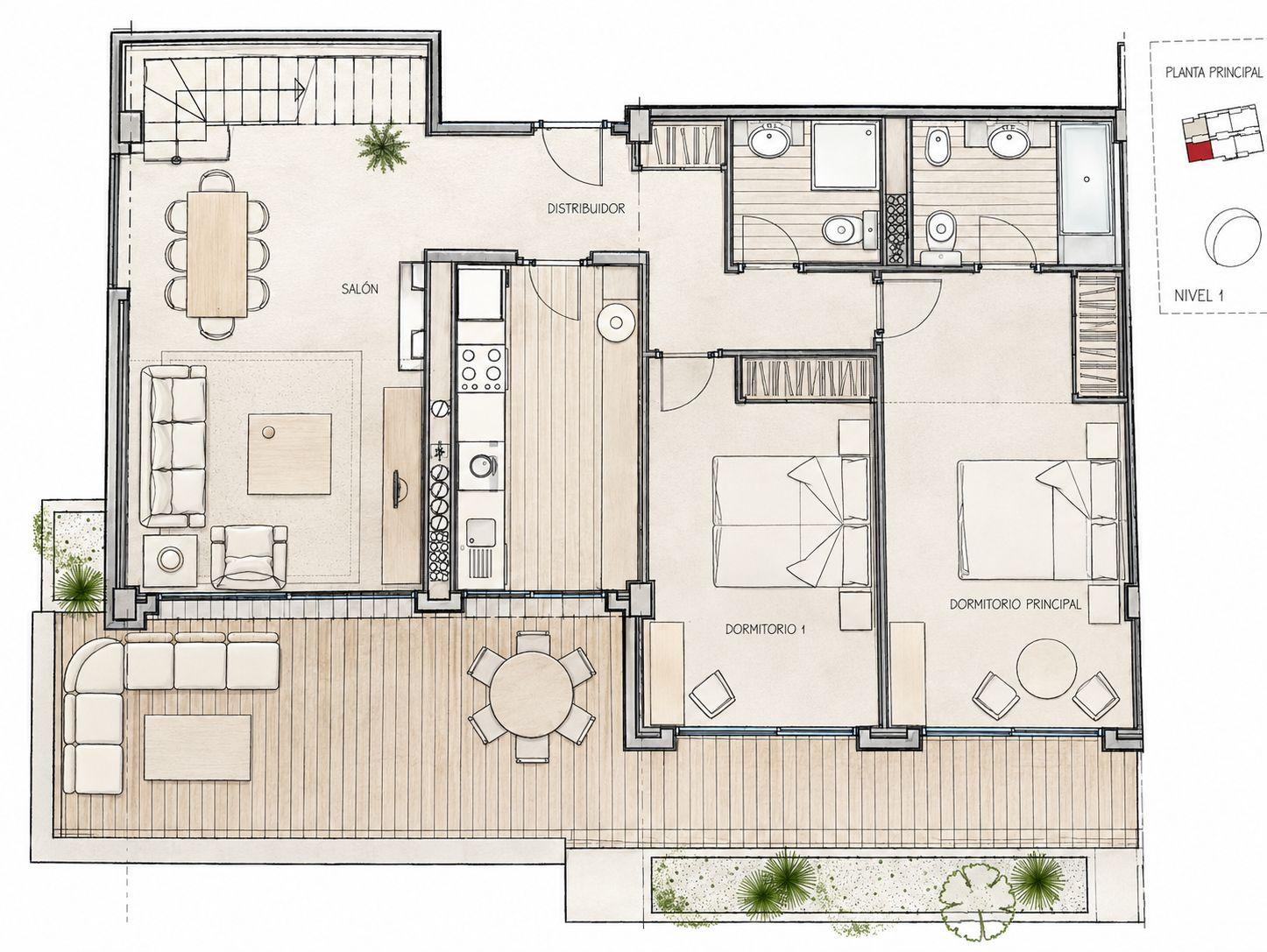 Duplex for Sale in Benahavís