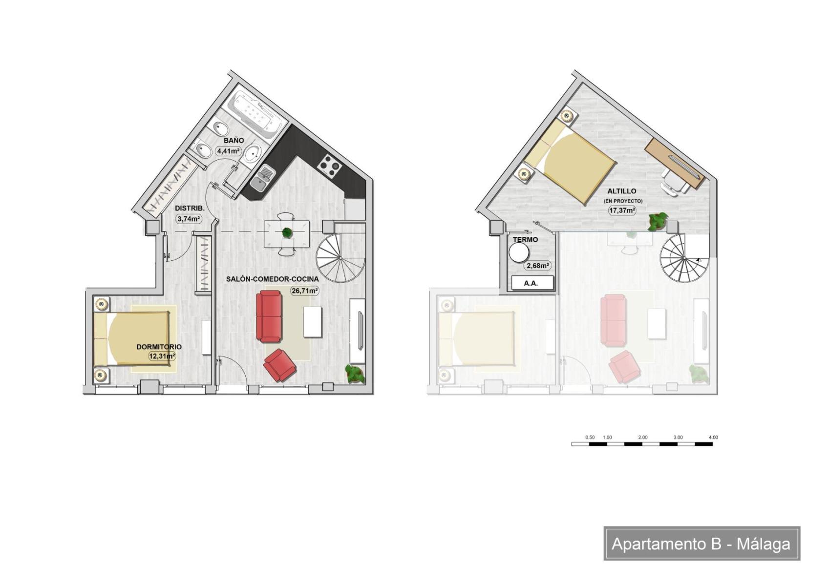 Duplex for Sale in Málaga