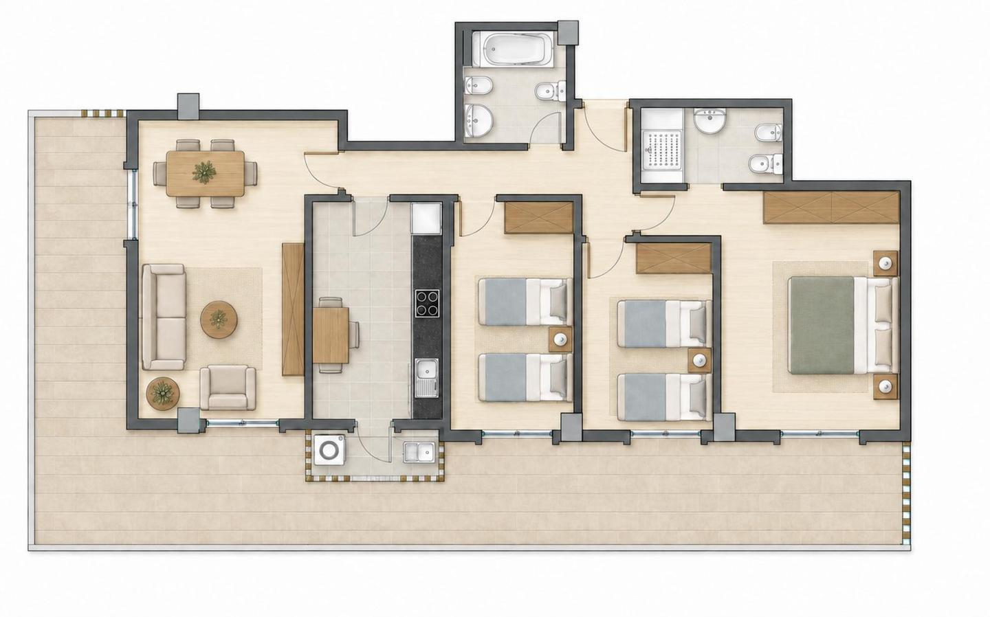 Flat for Sale in Elche