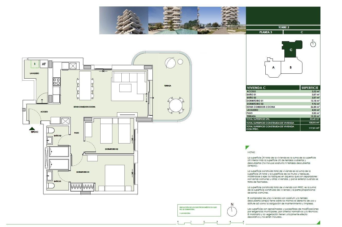 Apartamento en Venta en Calpe
