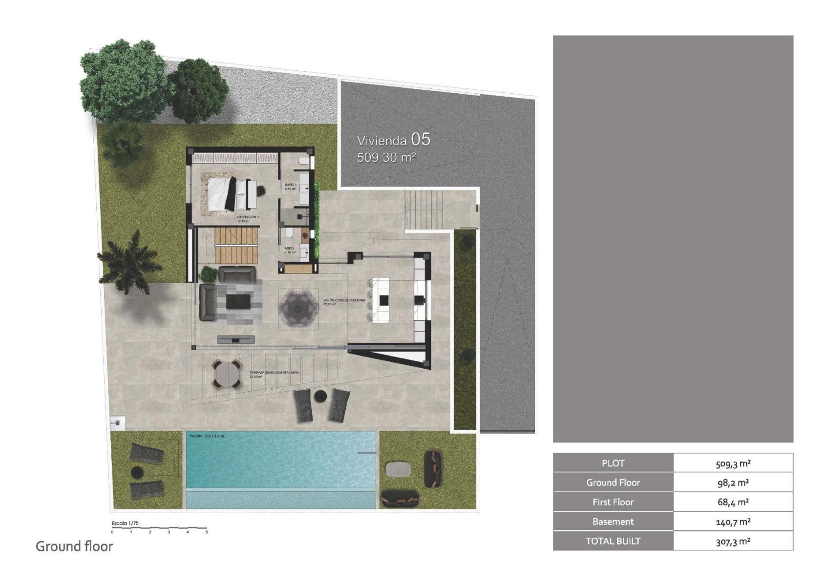 Villa en Venta en Polop