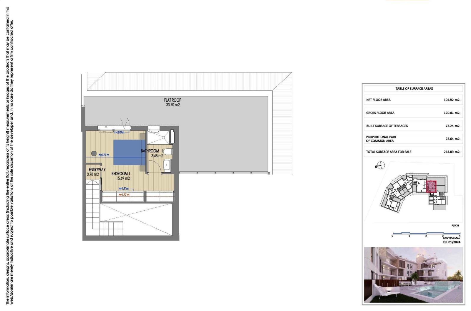 Penthouse for Sale in Jávea