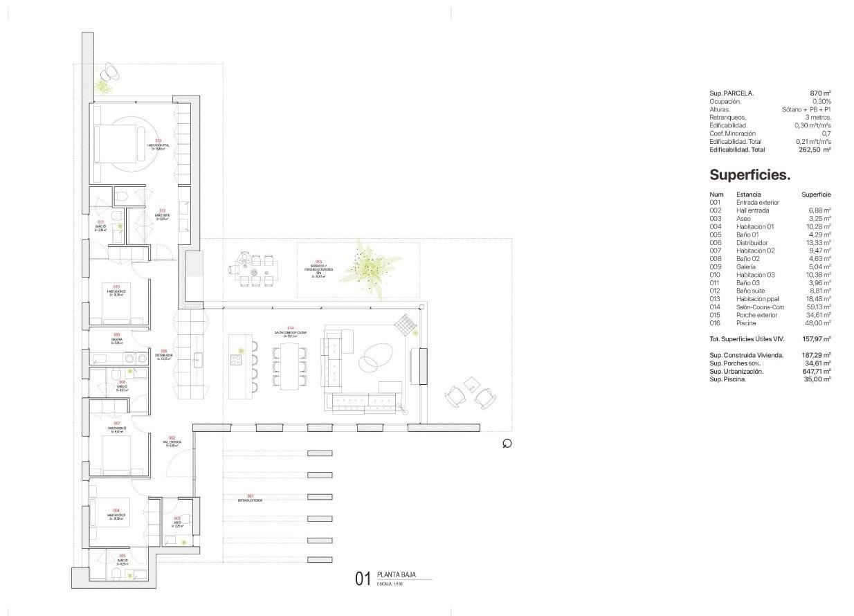 Villa en Venta en Rojales