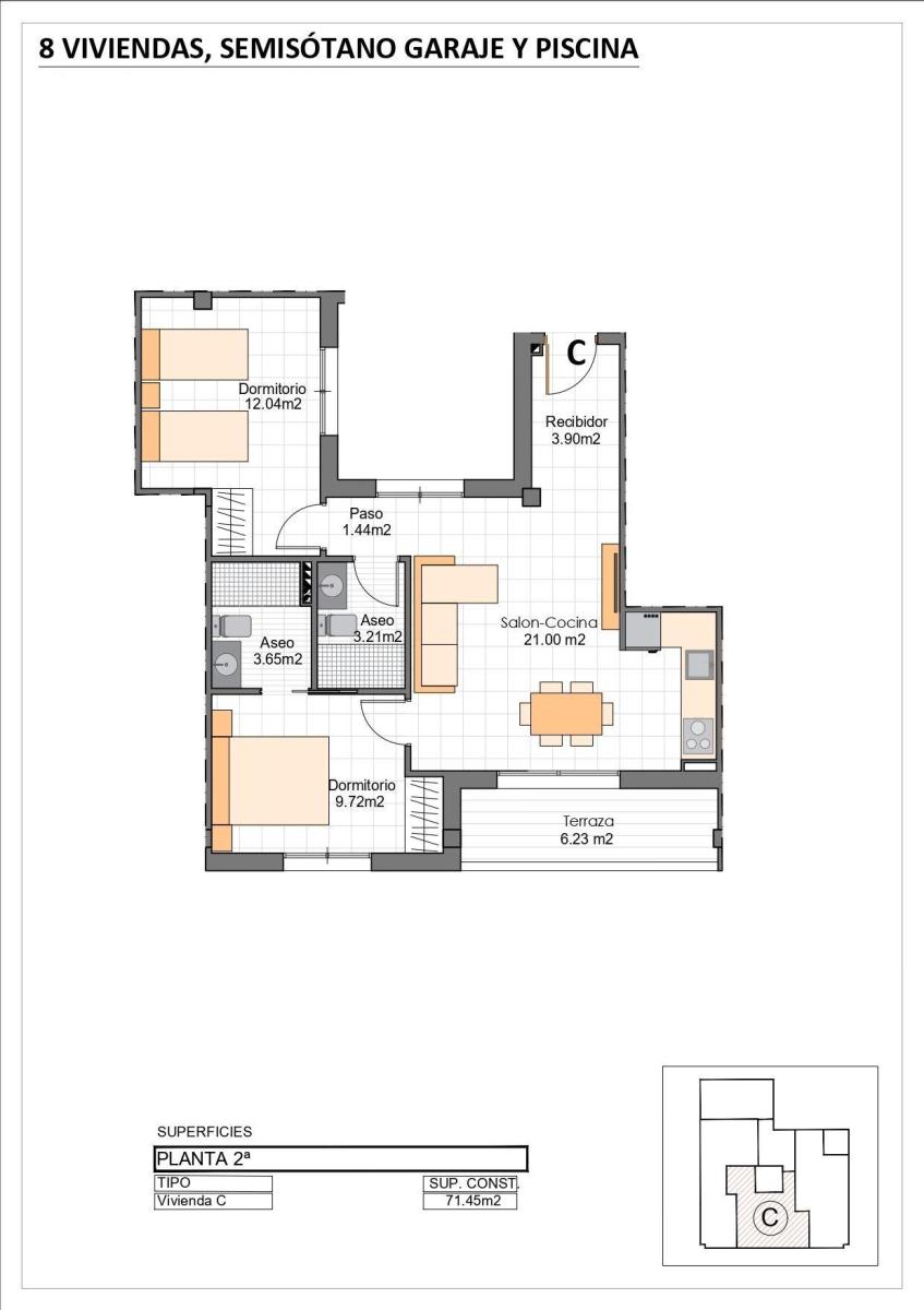 Penthouse for Sale in San Pedro del Pinatar