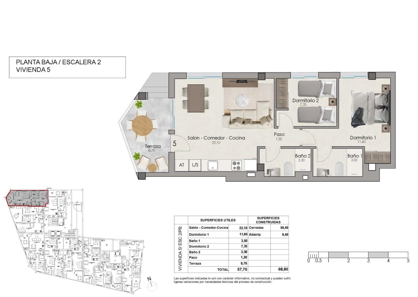 Piso en Venta en Santa Pola