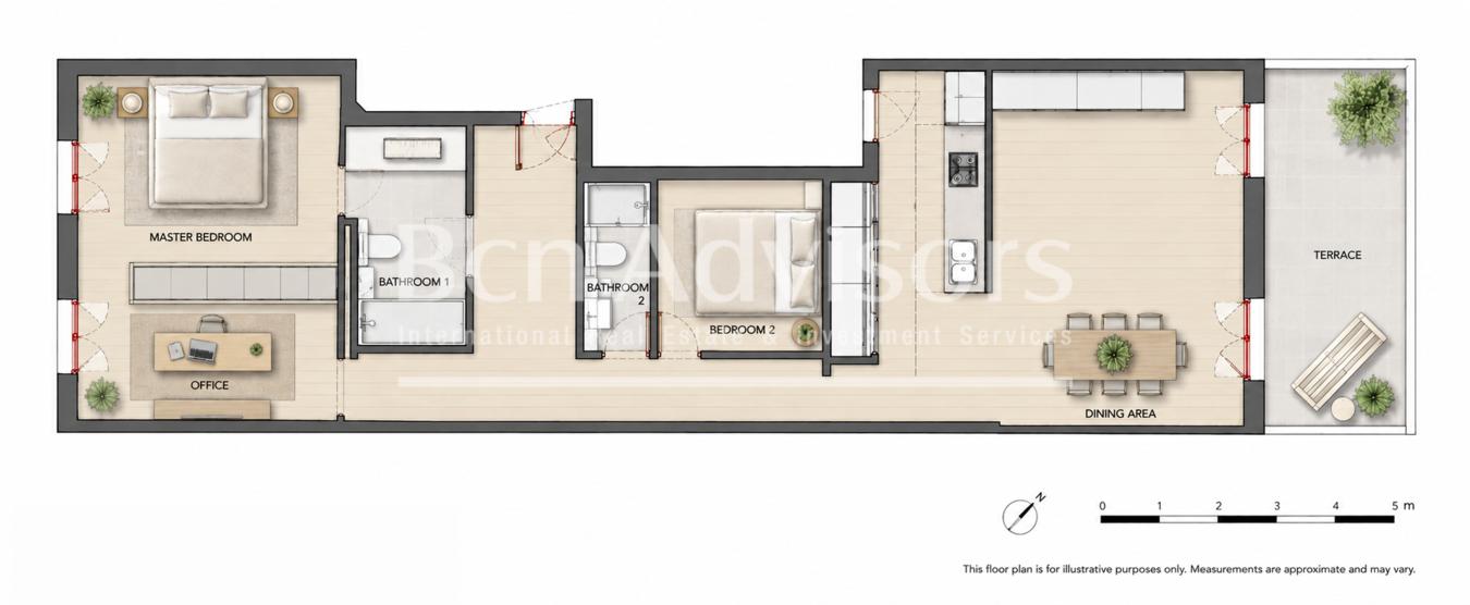 Penthouse for Sale in Barcelona