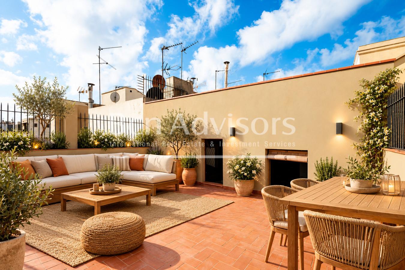 Penthouse for Sale in Barcelona