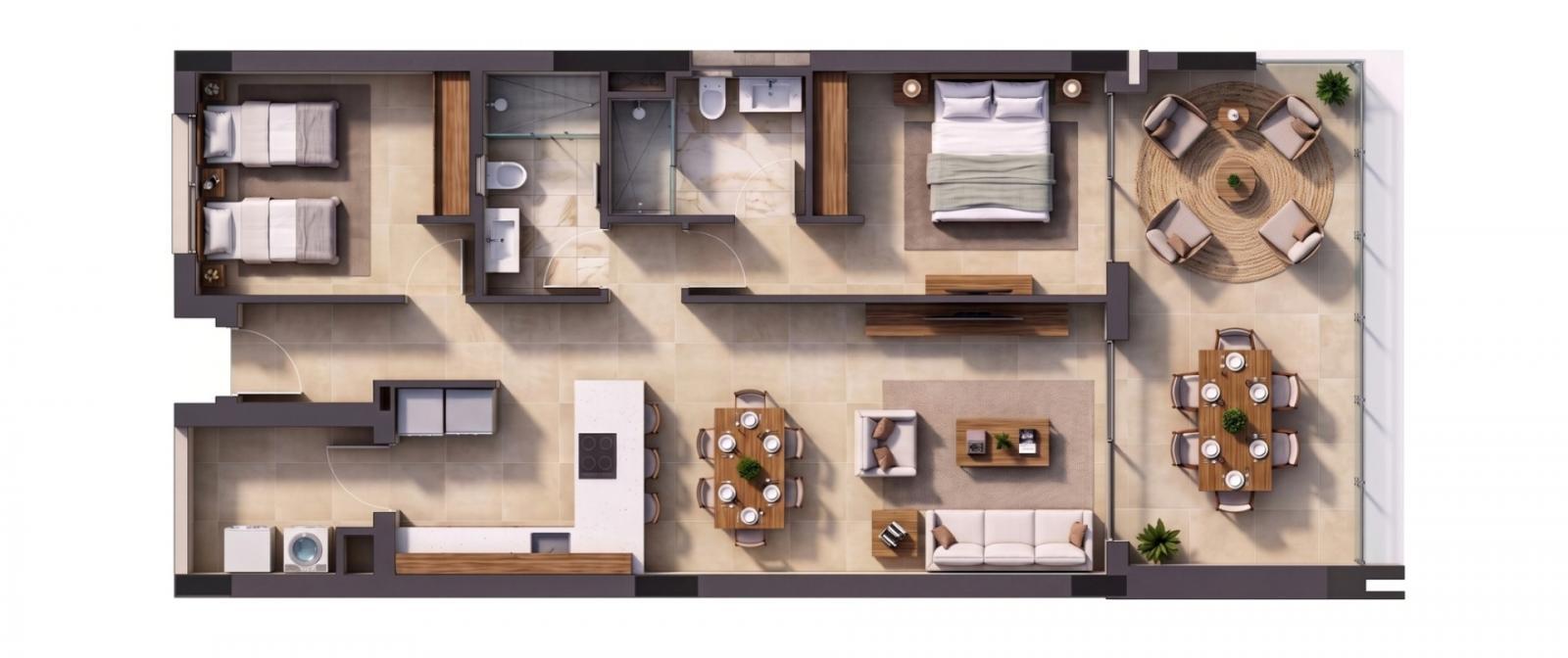 Penthouse for Sale in Capdepera