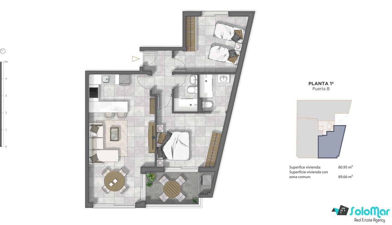 Piso en Venta en Guardamar del Segura