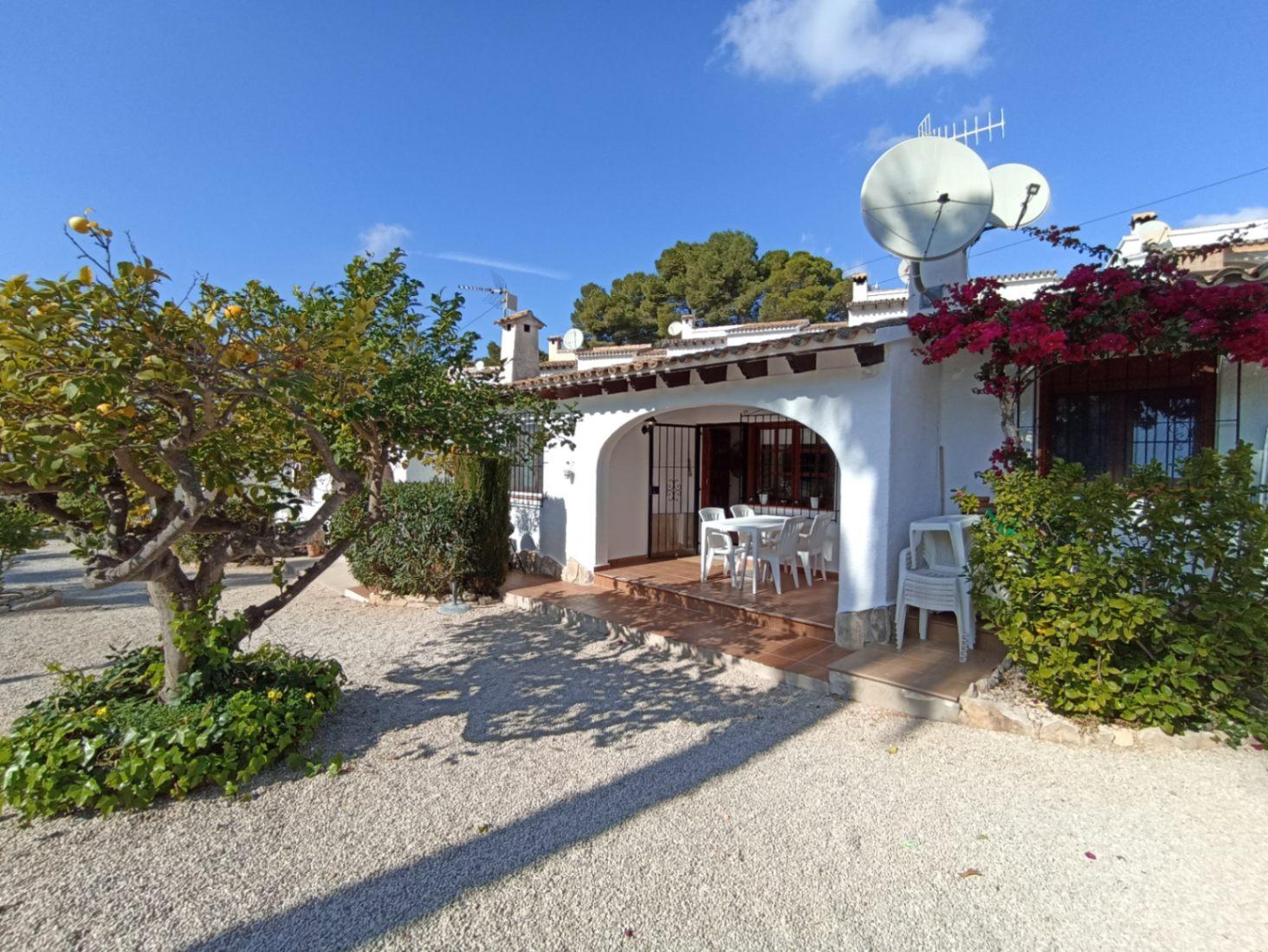 Bungalow en Alquiler turístico en Moraira