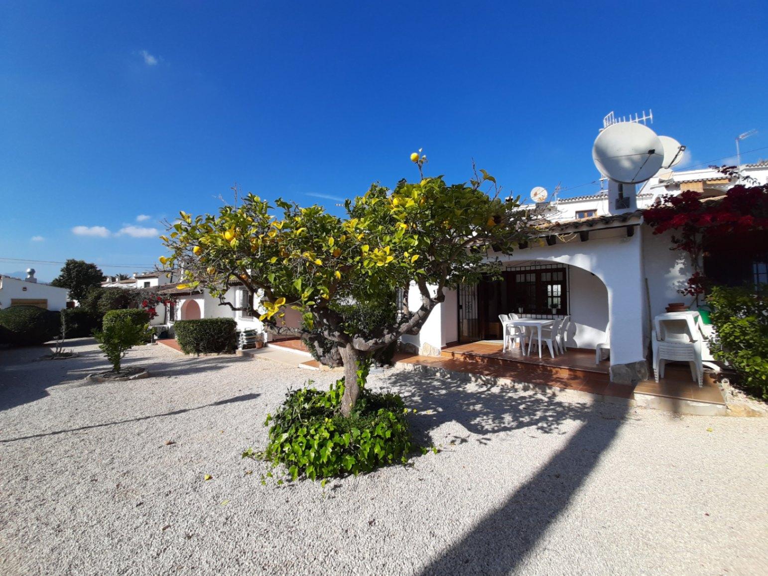 Bungalow en Alquiler turístico en Moraira