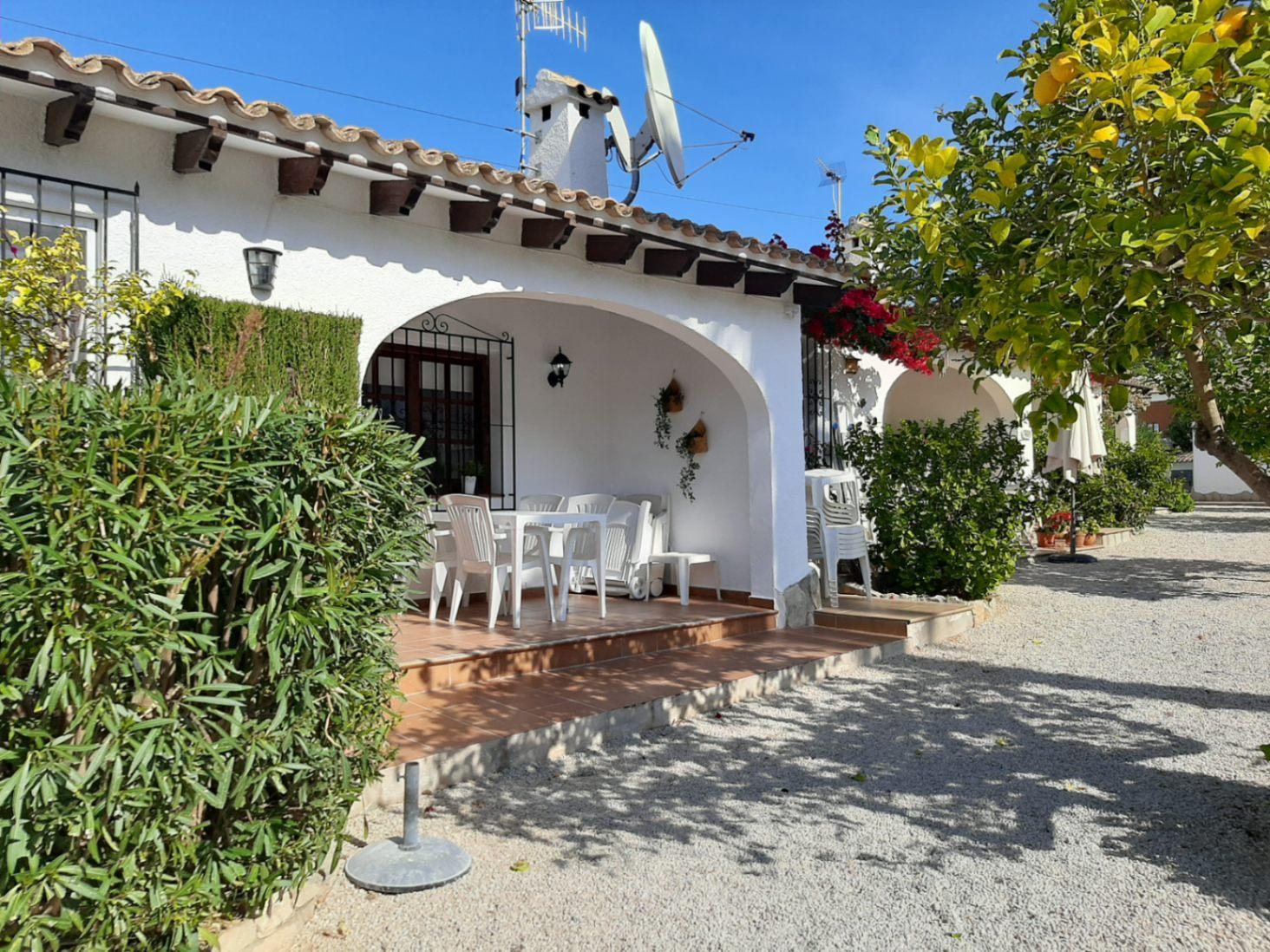 Bungalow en Alquiler turístico en Moraira