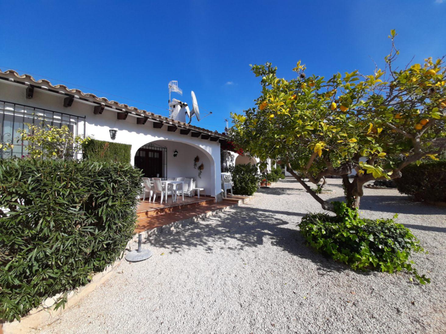 Bungalow en Alquiler turístico en Moraira