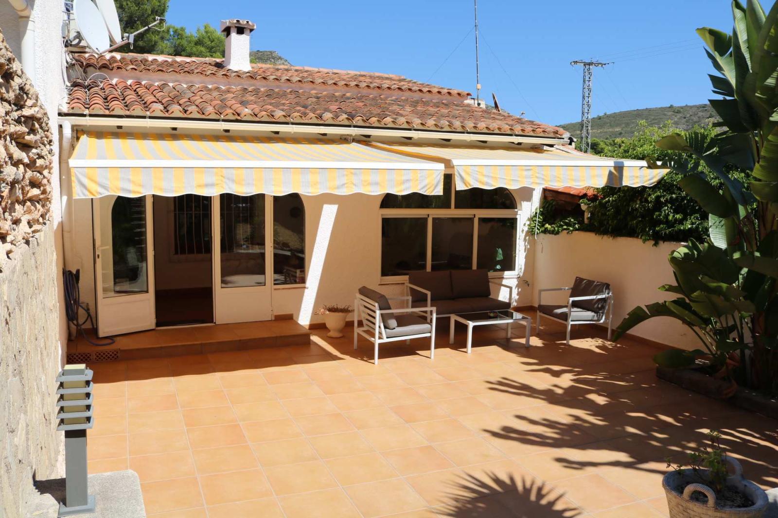 Bungalow for Holiday Rental in Moraira