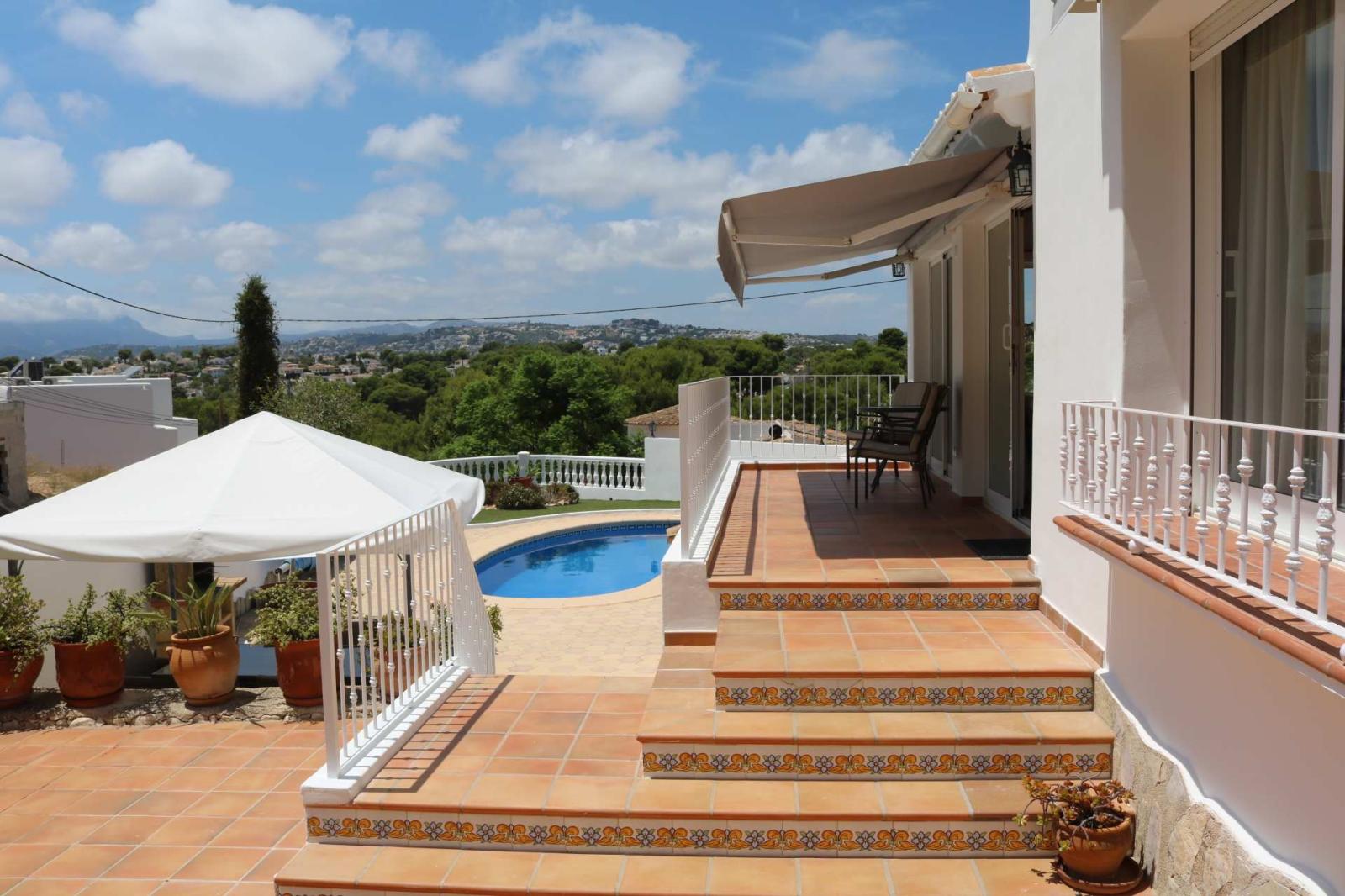 Villa for Holiday Rental in Moraira
