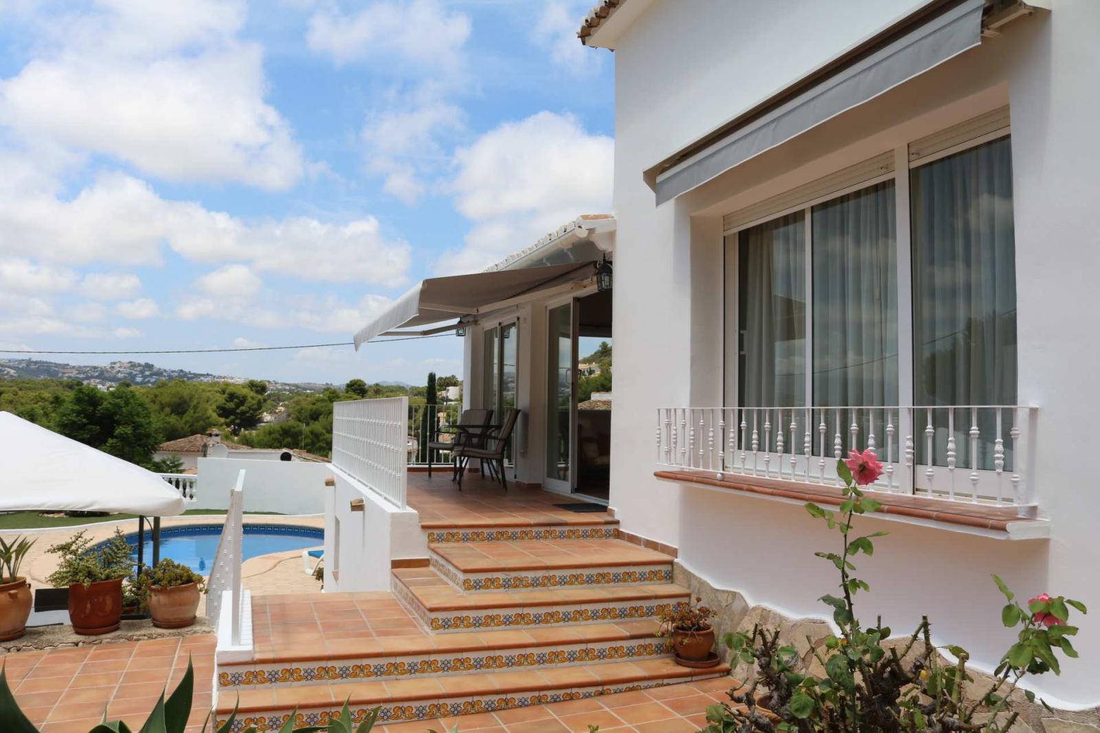 Villa for Holiday Rental in Moraira