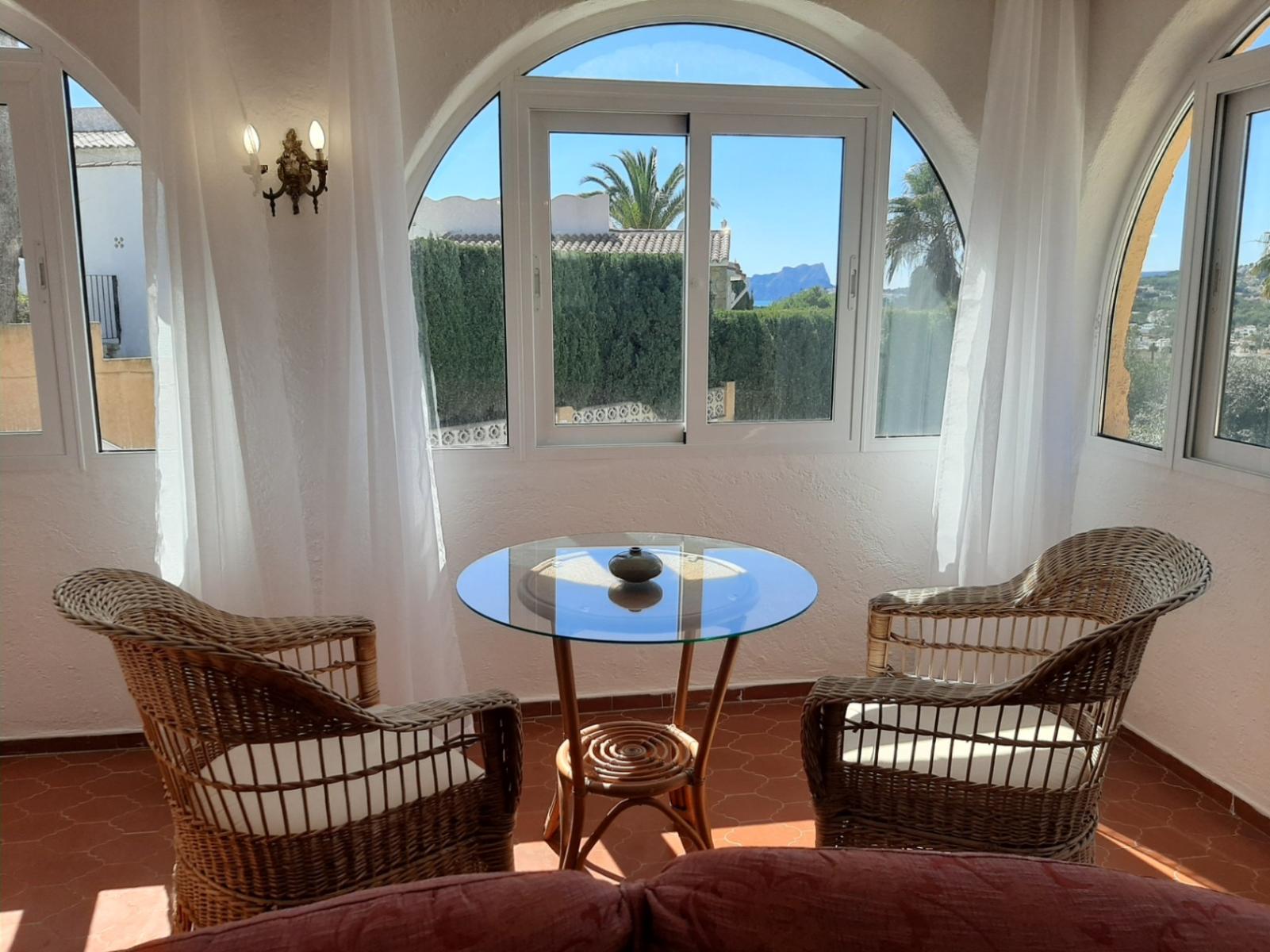 Villa en Alquiler turístico en Moraira