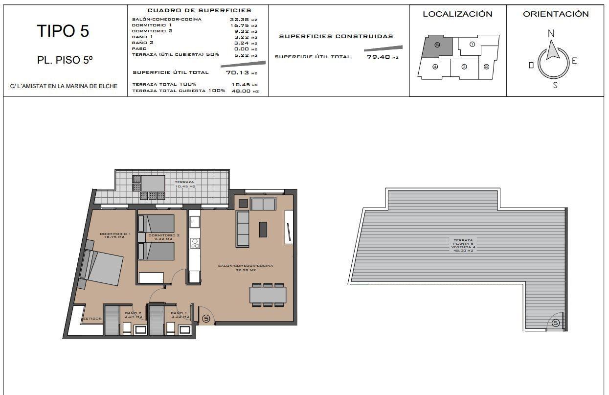 Apartamento en Venta en Elche