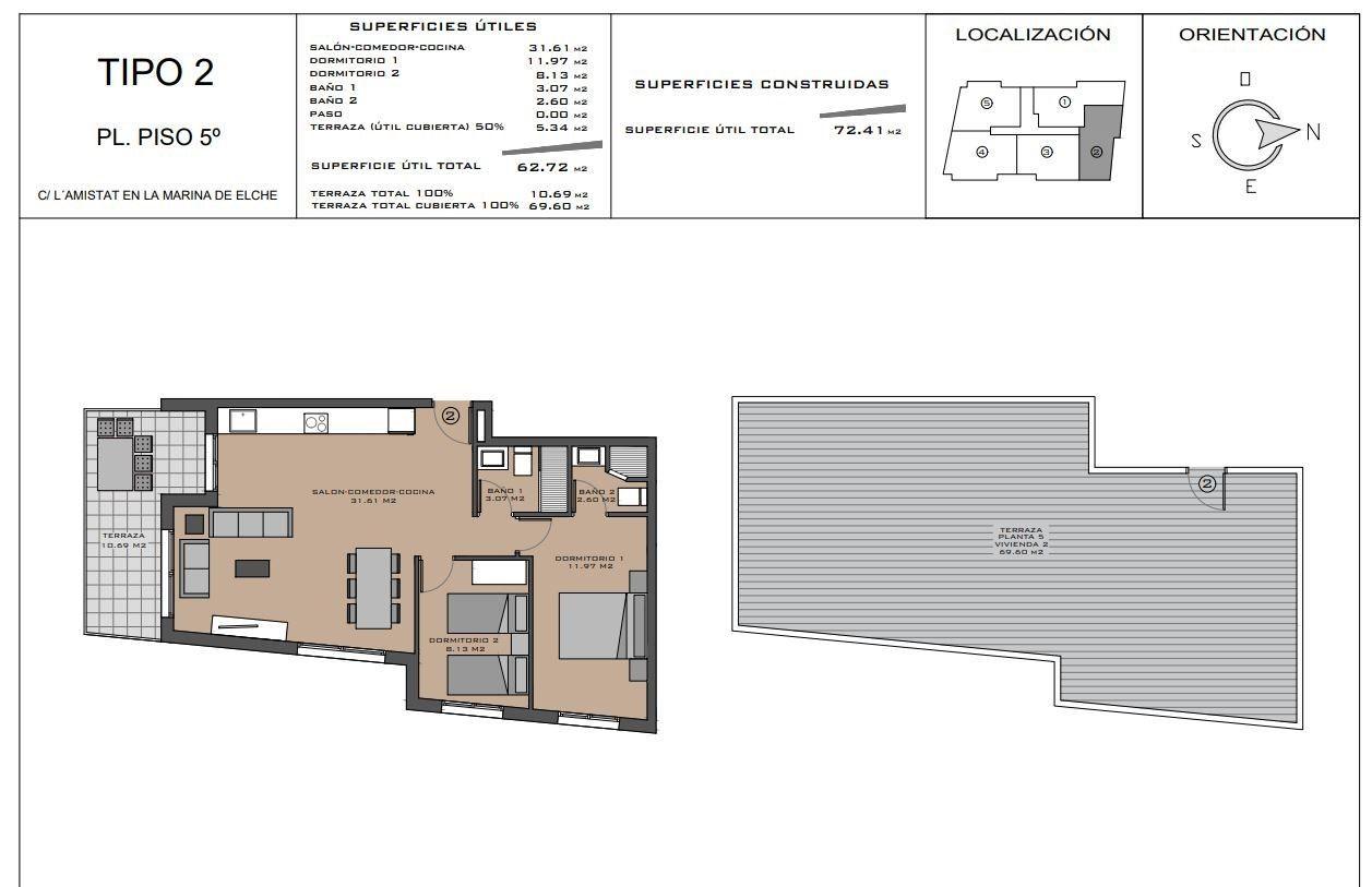 Apartamento en Venta en Elche
